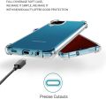 Samsung Galaxy A12 Transparent Bumper Back Cover. 