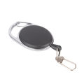 Retractable Key Chain Reel Steel Cord Recoil Belt Key Ring Badge Holder Outdoor MIO Super Store. 