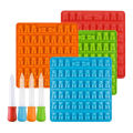 Silicone Mold Fondant Silicone Gummy Bear Chocolate Mold Candy Maker Ice Tray Jelly Moulds 3D Ice Cube Mold. 