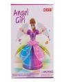 Angel Girl Dancing With Music & Light - Purple-(K.S.). 