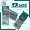 Keep Smiling Glass Colour Paints - Pack of 12 x 12ml. 