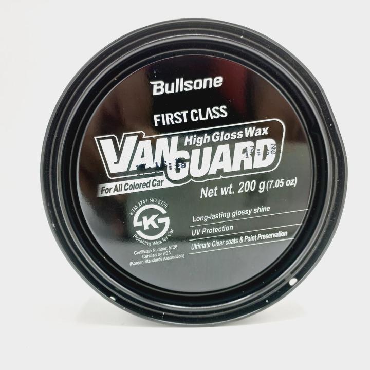 Bullsone VanGuard First Class High Gloss Wax 200g For All Colored Cars - Made in Korea