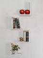 L SHAPE WALL MOUNTED SHELF WHITE. 