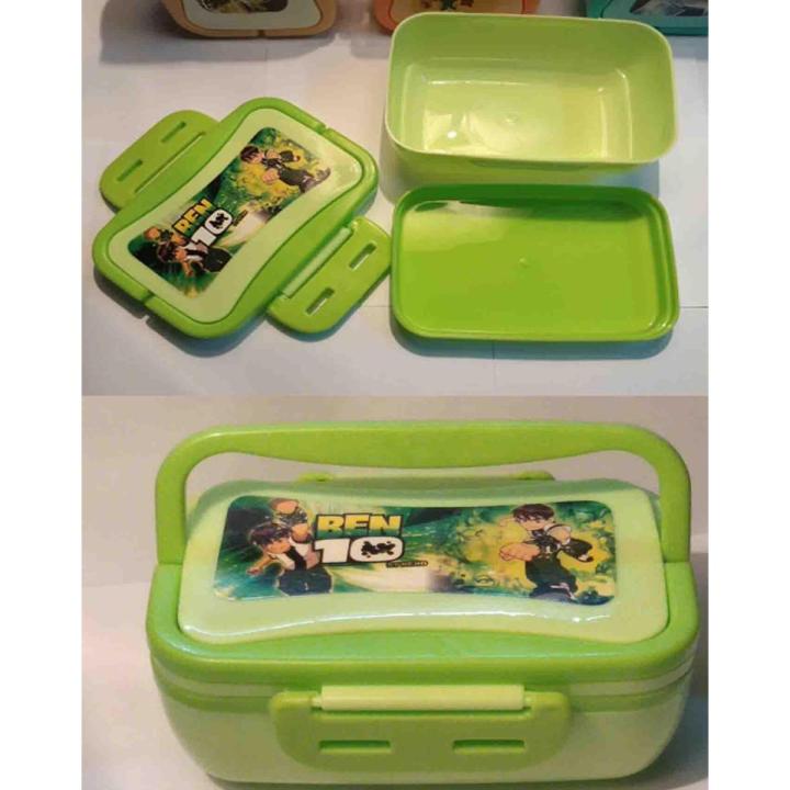 School Lunchbox - Cartoon Characters Lunch Box for Kids