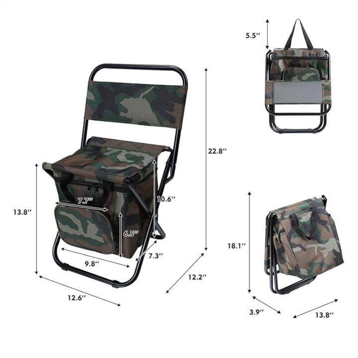 LEADALLWAY%20%20Fishing%20Chair%20with%20Cooler%20Bag%20Compact%20Fishing%20Stool%20Foldable%20Camping%20Chair%20-%20Image%209