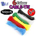 Best Quality 100pcs MIX colour Cable Tie  kit Nylon. Self Lock Tie, Zip Tie,  Wire Ties, Car Wheel Cup Holder. SIZE choose from choise.. 