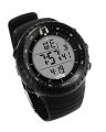 Black Rubber Strap Digital Sports Watch For Boys/Men - Black. 