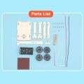 Kids DIY Wooden Electric Electromagnet Crane Science Experiment Model Building Kits Creative Early Learning Education Toys Gift. 
