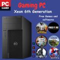 Dell Precision T3620 Gaming PC Tower Xeon 6th Gen, 8GB DDR4 RAM, 128GB SSD, 500GB HDD, 2GB Graphics. 