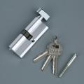 Door Cylinder Lock 68mm One Side Key_ One Side Knob. 