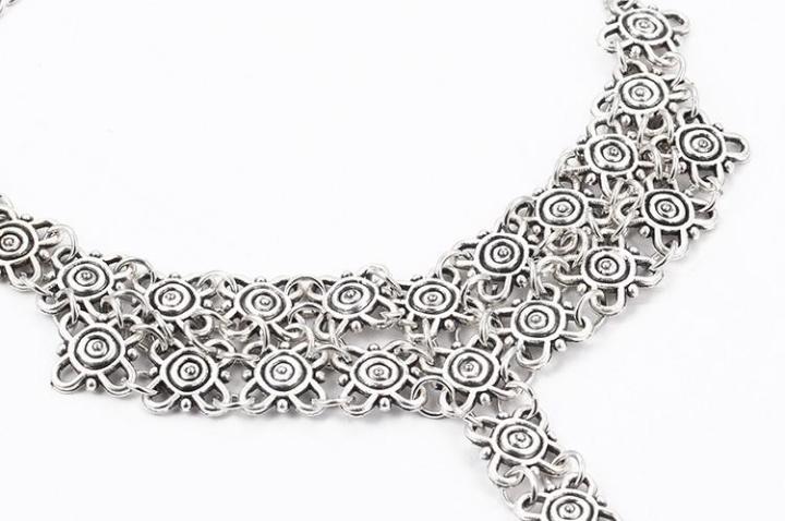 Silver%20-%20New%20Flower%20Anklet%20For%20Women%20Girls%20Foot%20Jewelry-%20CIANK15%20-%20Image%204