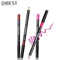 【2024】 QIBEST 12Colors Lip Liner Lip Makeup Long-lasting Matte Lipliner Pencil Waterproof Moisturizing Lipstick Contour Cosmetics TSLM2. 