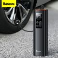 BASEUS Mini Car Air Pump Inflator, 150 PSI Air Compressor for Car with Digital Pressure Gauge, Tyre Inflator for Car, Bike, Motorcycle. 
