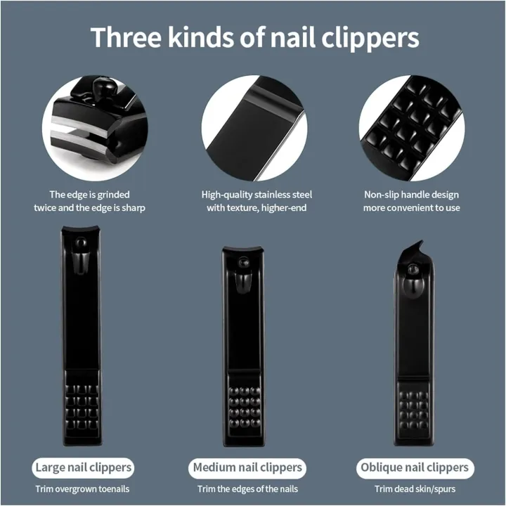 18%20in1%20Nail%20Cleaning%20Kit%20Nail%20Clippers%20Pedicure%20Kit%20Nail%20Clippers%20Manicure%20Tool%20Set,%20With%20Portable%20Travel%20Case,%20Dead%20Skin%20Clippers.%20-%20Image%205
