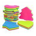 Different shapes 3inx3in Sticky Note Pad 100 sheets in a pad multi colour Sticky Notes Book Mark Memo Pad Paper. 