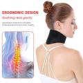 Self-Heating Tourmaline Neck Collar Pain Relief Neck Massager Magnetic Therapy Support Belt Brace for Cervical Spine Health Care. 