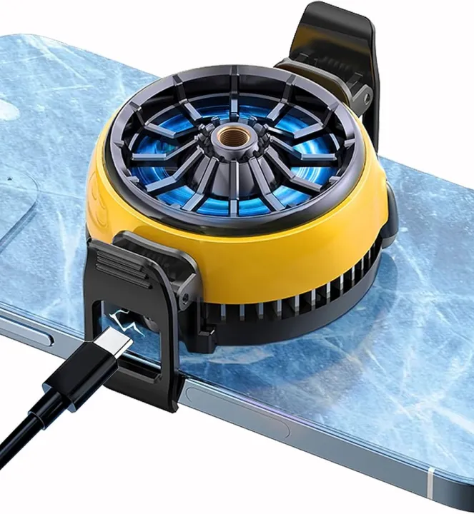 DLA6%20Mobile%20Gaming%20Radiator%20Fan%20%7C%20Cold%20Wind%20Phone%20Cooler%20with%20Clamp%20Grip%20Handle%20%7C%20Portable%20Cooling%20Fan%20for%20PUBG,%20Android%20&%20iOS%20Phones%20-%20Image%202