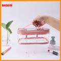 Pack of 2 Portable Makeup Bag Makeup Box Cosmetic Bag Organizer Makeup Storage Jewellery Vanity Box. 