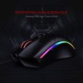 Redragon M808 Storm Lightweight RGB Gaming Mouse 85g Honeycomb Shell 12,400 DPI 7 Programmable Buttons. 