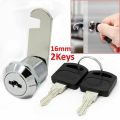 【BestGO】1x Security Lock 16/20/25/30mm ​Letter Box Cam Cylinder Locks Door Cabinet Mailbox Drawer Cupboard Locker Security Furniture Locks With 2 Keys. 