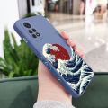 Red Sun Sea Waves Phone Case For Xiaomi Redmi Note 12 12S 11 11S 11T 10 10A 10T 10S 9T 9 8 7 Pro Plus 10C 9A 9C 9T 4G 5G Cover. 
