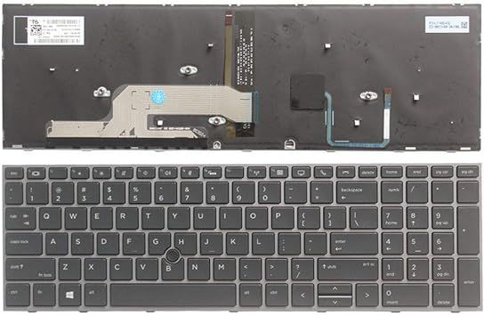 HP ZBOOK 15 G5 Laptop Keyboard