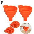 SP Dealz Kitchen Silicone Collapsible Funnel Set of 1,2,5,10 Large,Flexible-Foldable-Cooking-Food-Grade Funnels for Filling Small or Mini Bottles,Perfume,Filling Capsules,Fry Oil Filter,Essential Oil,Spice. 