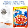 Surf 3KG, Sole Surf, Washing Powder Detergent, Bianco Solare Ultra Formula for Effective Stain Removal and Fresh Scent, Powerful Laundry Detergent for All Washes, Eco-Friendly, Effective in Cold Water, Suitable for Skin. 