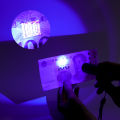 365nm UV Flashlight Mini LED Ultraviolet Torch USB Rechargeable Waterproof Ultra Violet Light 1Pcs. 