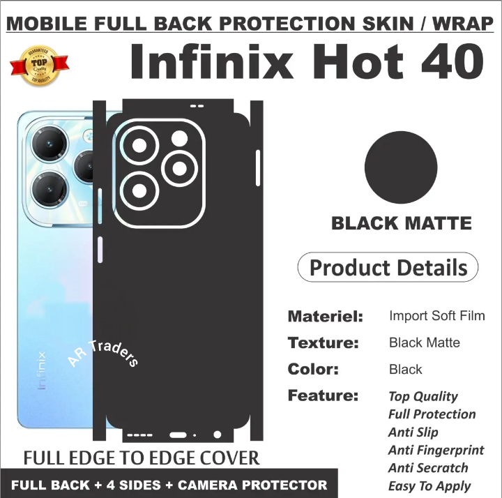 infinix%20hot%2040%20/%2040Pro%20FULL%20BACK%20360%20premium%20Protection%20Skin%20Wrap%20full%20cover%20Premium%20Quality%20back%20sheet%20wrap%20-%20Image%204