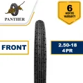 Panther 2.50-18 (Front) 4 PR – 125 CC - Motorcycle Tyre & Tube Set – Panther Tyres & Tubes.. 