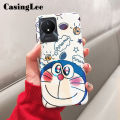 For VIVO Y02A Case Cute Doraemon Soft Shockproof Cartoon Design Couple Full Protection Back Cover Casing VIVO Y02A Phone case. 