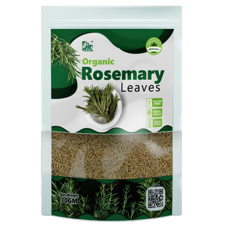 Premium Rosemary Dry Leaves - 100% Pure & Organic