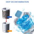 12pcs Washing Machine Cleaner Washer Cleaning Detergent Effervescent Tablets Washer Cleaner Washing Powder Accessory. 
