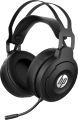 HP - Gaming X1000 Wireless Headphones with USB Dongle, Autonomy up to 20 hours, Virtual Surround 7.1, Padded Earphones and Suspension Headband, Flexible LED Rod Microphone, Red, On-Ear Controls, Black. 