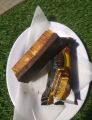 Lalaei Sponge 3 Layer Chocolate Cake 24pcs Box. 