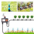 Water Timer for Garden Hose mart prinkler Timer 2 Outlets Large LCD creen Programmable Irrigation Timer for Yard Lawn Automatic/Manual Outdoor Watering Timer. 