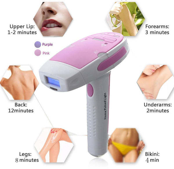 Umate 4 in 1 Laser IPL Permanent Hair Removal Machine Face Body Skin Painless Epilator, Parlor Look Machine