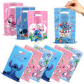 Lilo Stitch Gift Bags Blue Stitch Pink Angel Theme Candy Treat Bag Party Favors Goodie Bags for Kids Birthday Party Decorations. 