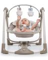 Ingenuity Power Adapt Portable Swing - Bingham Bunny (60730). 