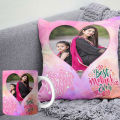 Customized Cushion And Mug For Mother Day's. 