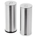 IKEA PLATS Salt/pepper shaker, set of 2, stainless steel. 