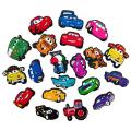 20pcs Pixar Cars Lightning McQueen Shoe Charms for Croc DIY Shoe Decorations Accessories Sandal Decorate for Kids Party Gifts. 