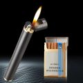 Slim Lighter Premium Quality Refillable Lighter Gift for Men. 