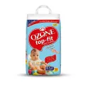 Ozone top-fit Baby Diapers Size S-2 (3-7 KG) 50 Pcs - Soft & Fresh Ultra Absorbent Baby Diaper. 