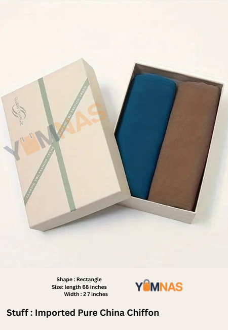 Pack%20of%202%20chiffon%20hijab%20scarf%20stoller%20/%20Plain%20Chiffon%20Goergett%20Hijab%20Staller%20For%20Girls%20and%20Women's%20-%20Image%208