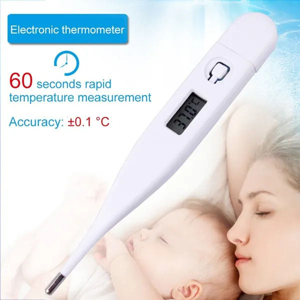 DT-1130 Digital Thermometer with Automatic Alarm Easy to Use - portable small  digital thermometer