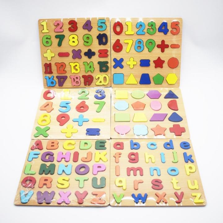 Educational%20learning%20letters%20numbers%20toy%20Alphabet%20Wooden%20Puzzle%20wooden%20matching%20game%20kids%20puzzle%20wooden%20boards%20-%20Image%203