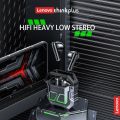 Lenovo XT81 Thinkplus 5.3 Bluetooth,Noice reduction Sports Headset Immersive Sound Earphones Powerful Transmission Speed Earbuds. 