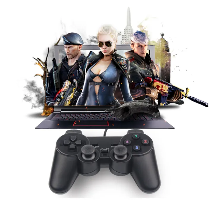 USB interface desktop computer notebook gamepad stand-alone singles ...